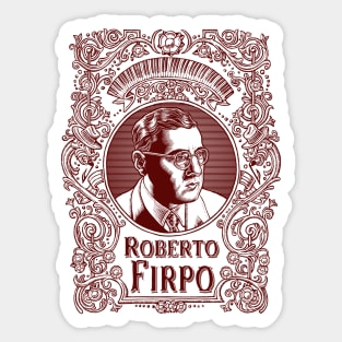 Roberto Firpo (in red) Sticker